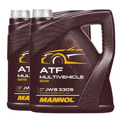 MANNOL ATF Multivehicle JWS 3309 Automatikgetriebeöl Dexron, Mercon, 2x4 Liter