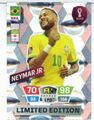 PANINI WORLD CUP * QATAR WM 2022 * LIMITED EDITION * NEYMAR JR * Adrenalyn XL