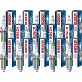 14x BOSCH Zündkerze Doppelplatin für Audi TT 8N3 1.8 T VW Golf IV Cabriolet 1E7