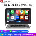 10.1" Android 13 Autoradio Carplay GPS Nav WIFI BT FM SWC Für AUDI A3 8P 03-2013