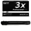 3x PRO Patrone SCHWARZ für Lexmark X-952-DTE X-950-DHE X-952-DHE X-952-DE