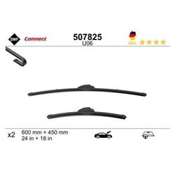 1x Wischblatt SWF 507825 passend für