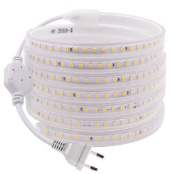 2835 220V 230V LED Stripe Streifen Wasserdicht Band Leiste Lichtband Innen Außen