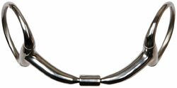 Harry's Horse Olivenkopfgebiss anatomisch doppelt gebrochen Roll-R 14mm, 13,5 cm