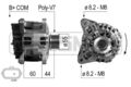 ERA Lichtmaschine Generator Lima 210696A für RENAULT MODUS CLIO 3 BR0 CR0 KR0 2