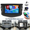 7"  2+32G Für Toyota RAV4 2006-2012 Autoradio Android13 GPS Nav RDS CarPlay +Kam