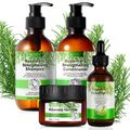 Haarpflege Rosmarin Set Shampoo Conditioner Haarmaske Haaröl Haarwachstum Vegan