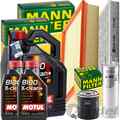 MANN INSPEKTIONSPAKET+7L MOTUL 8100 5W-30 MOTORÖL passend für VW T5 T6 2.0 BiTDI