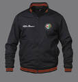 New Herren  Alfa Romeo Bomber jacke - Schwarz, Gr. S-3XL, Embroidered Jacket