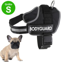 HUNDEGESCHIRR Brustgeschirr verstellbar S M L XL gepolstert Nylon REFLEKTIEREND