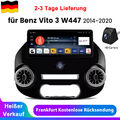 6+128G Carplay Autoradio Android 13 Für Benz W447 2014-2024 GPS Navi RDS SWC KAM