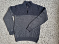 MASSIMO DUTTI, H Pullover Wolle, Kaschmir & Seide Mix, Gr. l, Grau, Weich & Warm