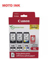 Canon PG-545XL x 2/CL-546XL Tintenpackung für Pixma MG3051 Drucker