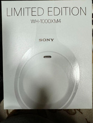 Sony Wireless Noise Cancelling Kopfhörer WH 1000XM4 WM Silent White Japan