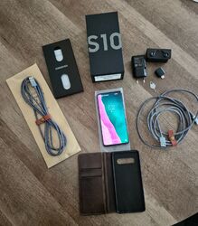 Samsung Galaxy S10 SM-G973F/DS - 128GB - Prism Black (Ohne Simlock) (Dual-SIM)