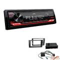 JVC KD-X282DBT Auto Radio Bluetooth DAB+ USB für Seat Exeo schwarz ohne Canbus