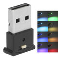 USB LED Umgebungslicht 8 Farben RGB Dynamischer Wechsel Helligkeit Einstellbar