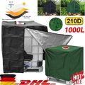 1000L IBC Container Abdeckung UV-Schutz Frostschutz Hülle Haube Regenwassertank~