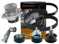 CONTI Zahnriemen + 2 Umlenk 2 Spannrollen Wasserpumpe VW AUDI SEAT SKODA 1.4 16V