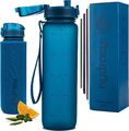 Hydracy Trinkflasche mit Fruchteinsatz - 1L Wasserflasche - BPA-freie