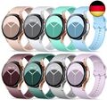 Upeak 8 Stück Silikon Armband für Samsung Galaxy Watch 7/6/5/4 40mm 44mm/Watch 6