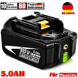 18 VOLT Für Makita Akku 18V 8Ah 9Ah 12Ah für BL1860B BL1850B BL1840B BL1830B LED