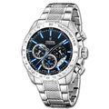 Festina Herrenuhr Edelstahl silber Timeless Chronograph Armbanduhr UF20668/6