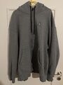 Nike Air jordan Sweatjacke Gr. XXL - grau mit Kapuze