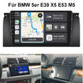 Für BMW 5er E39 X5 E53 M5 Android 13 Autoradio GPS NAVI WIFI Bluetooth RDS USB