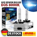 2 x Xenonbrenner D3S Lampe Birnen E-Zulassung für Audi A4 B8 Avant 8000K