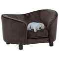 Hundesofa Plüsch Hundebett Hundecouch Katzensofa Hunde mehrere Auswahl vidaXL