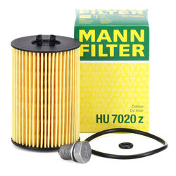 MANN HU7020z Ölfilter + Schraube für VW GOLF 6 7 PASSAT B8 T6 A3 A4 1.6/2.0 TDI