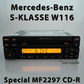 Original Mercedes W116 Radio Special MF2297 CD-R S-Klasse V116 Autoradio 1-DIN