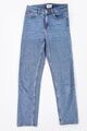 Only Damen Jeans W27 L28 27/28 blau mittelblau stone gerade Stretch-Denim XB4