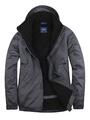 Uneek Herren Premium Outdoor Winddicht Wasserdicht Mantel Fleece Gefüttert Kapuzenjacke