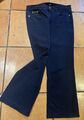 Schöne leichte Basler Hose "Sandy" Jeans Gr.40/42 dkl.blau BW-Mischung 5 Pocket