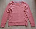 Pullover Esprit EDC Damen Sweatshirt mit Knöpfen Gr.M/38/40 Coral Melirt Top