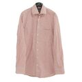 GANT Herren Hemd GrößeL 80er Popeline Dress Fit Rot Kariert Baumwolle ma2980