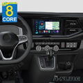 Carplay 4+64GB Android 14 Autoradio 4G-LTE WiFi GPS Navi Für VW T6.1 Transporter