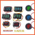 LED Voltmeter Einbau Spannung Digital LED Anzeige 0.28 0.36 0.56 Zoll | 30V-120V