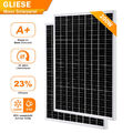 200W Solarpanel Monokristallin 12V PV Panel Solarmodul für Wohnwagen Van Boot