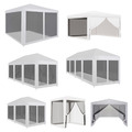 2m 3m 4m 6m 9m 12m Mesh Pavillon Festzelt Partyzelt Gartenzelt Bierzelt Pergolen