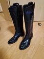 Tamaris Damen Lederstiefel,schwarz Gr.41 wie neu*