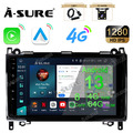 4G+64G Autoradio Für Mercedes Benz W245 W169 A B Klasse Android 13 GPS DAB+Kam