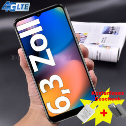 4G Face ID 6,3" Android Dual SIM Smartphone Ohne Vertrag HD Handy 2GB+16GB 2 SIM