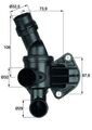 MAHLE Thermostat Kühlmittel BEHR TI 6 80 für VW AUDI A1 GOLF A3 KTM SEAT 5K1 3 5