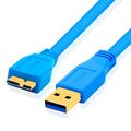 0,5m USB 3.0 micro B zu USB A Kabel Datenkabel Ladekabel Festplatte Drucker Hub