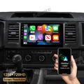 Carplay 2+32G Android 12 Autoradio GPS DSP Navi für VW T6 Transporter Multivan