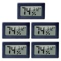 5* Mini LCD Digital Thermometer Hygrometer Innentemperatur Fahrenheit (°F) Kit