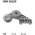 SKF VKM 36120 Spannrolle Keilrippenriemen für VOLVO RENAULT Riementrieb